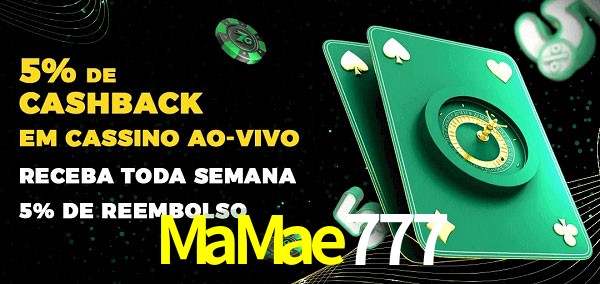 Promoções do cassino ao Vivo MaMae777